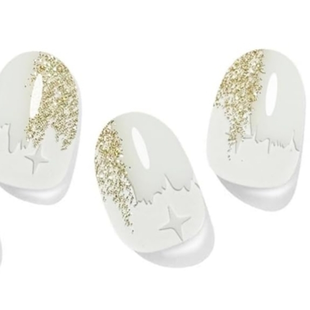 FREE w/ Poly Gel bundle  (20 pcs) Semi Cured Gel Nail Tips, UV needed